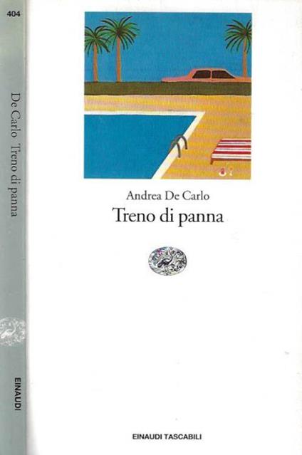 Treno di panna - Andrea De Carlo - copertina