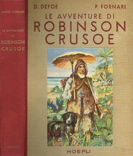 Le avventure di Robinson Crusoe - Daniel Defoe - copertina