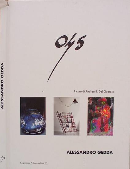 Alessandro Gedda 045 - Andrea B. Del Guercio - copertina
