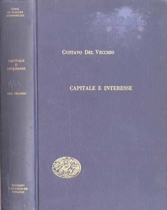 Capitale e interesse - Gustavo Del Vecchio - copertina