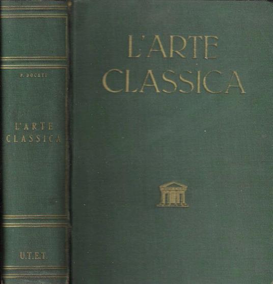 L' arte classica - Pericle Ducati - copertina
