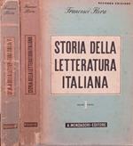 Storia della letteratura italiana Vol. I II