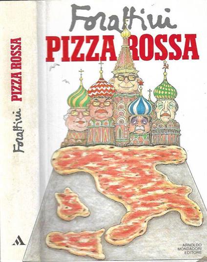 Pizza rossa - Giorgio Forattini - copertina