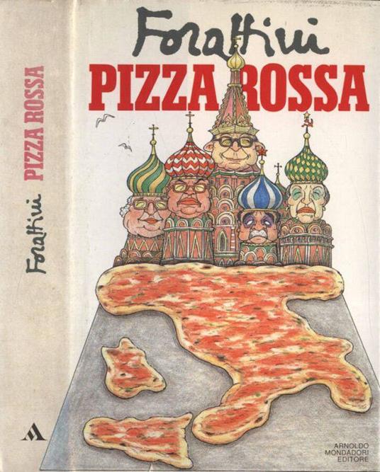 Pizza rossa - Giorgio Forattini - copertina