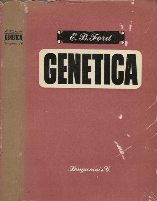 Genetica - E. Ford - copertina