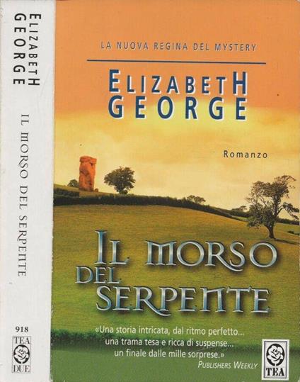 Il morso del serpente - Elizabeth George - copertina