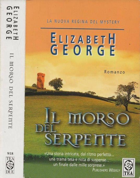 Il morso del serpente - Elizabeth George - copertina