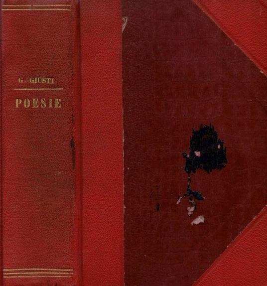 Le poesie di Giuseppe Giusti - Giuseppe Giusti - copertina