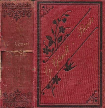 Poesie - Giuseppe Giusti - copertina