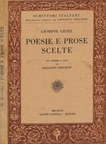 Poesie e prose scelte