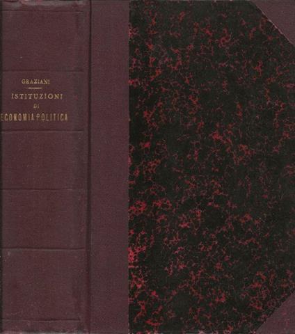 Istituzioni di Economia Politica - Augusto Graziani - copertina