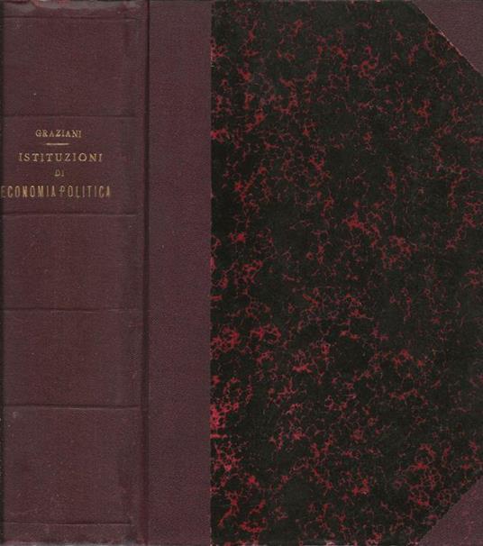 Istituzioni di Economia Politica - Augusto Graziani - copertina