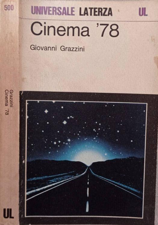 Cinema’78 - Giovanni Grazzini - copertina