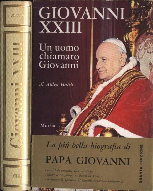 Giovanni XXIII - Alden Hatch - copertina