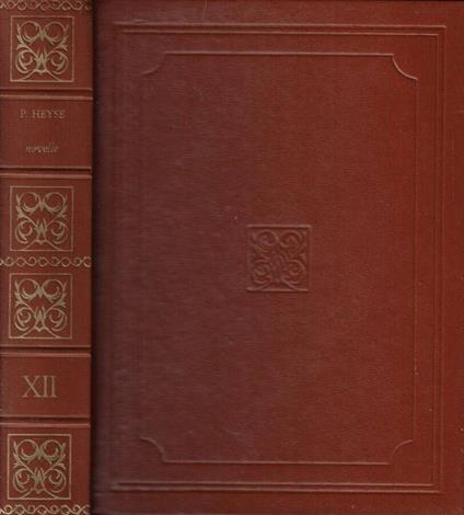 Novella - Paul von Heyse - copertina