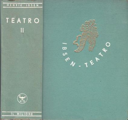 Teatro - Henrik Ibsen - copertina