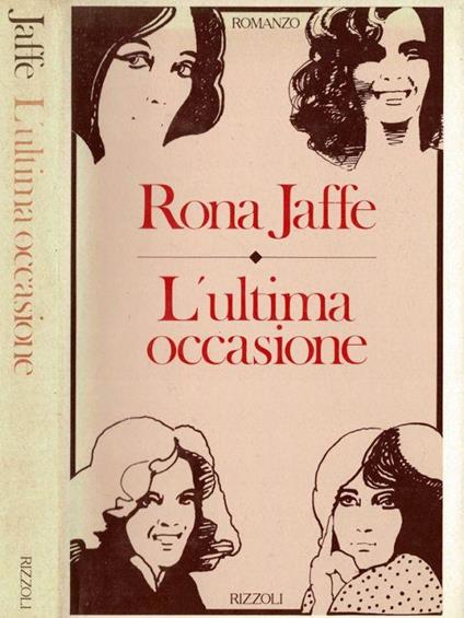 L' ultima occasione - Rona Jaffe - copertina