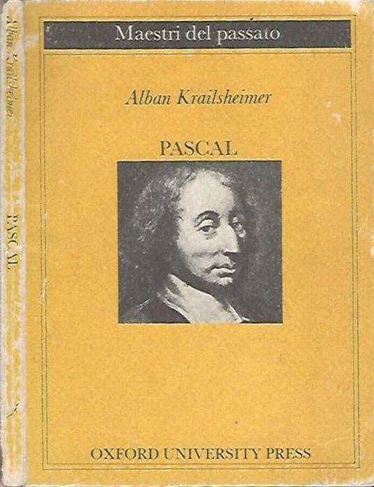 Pascal - Alban Krailsheimer - copertina