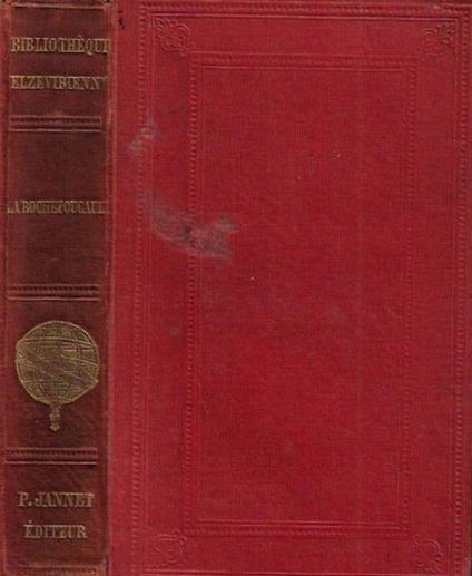 Reflexion, sentences et Maximes Morales - François de La Rochefoucauld - copertina