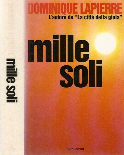 Mille soli - Dominique Lapierre - copertina