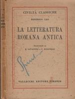 La letteratura romana antica