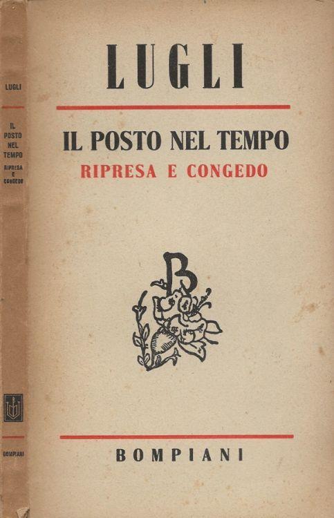 Il posto nel tempo - Vittorio Lugli - copertina