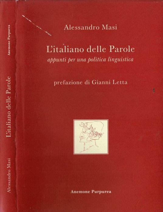 L' italiano delle parole - Alessandro Masi - copertina