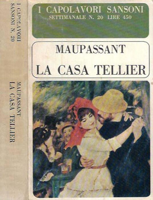 La Casa Tellier - Guy de Maupassant - copertina