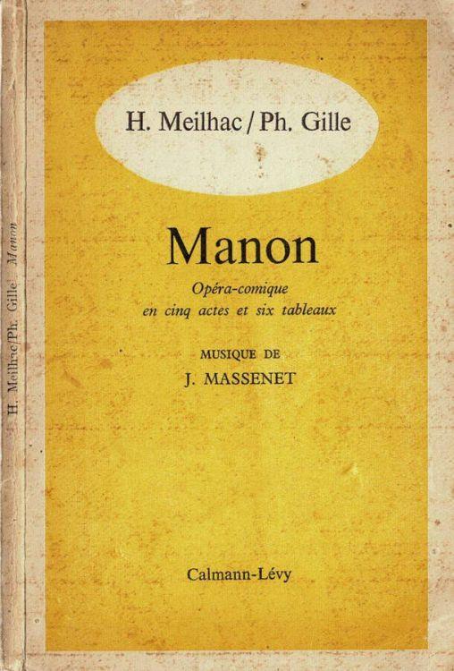 Manon - Henry Meilhac - copertina