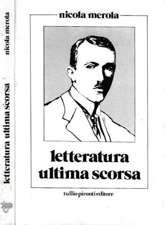 Letteratura ultima scorsa - Nicola Merola - copertina