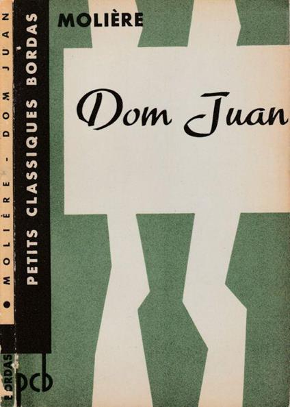Dom Juan - Molière - copertina