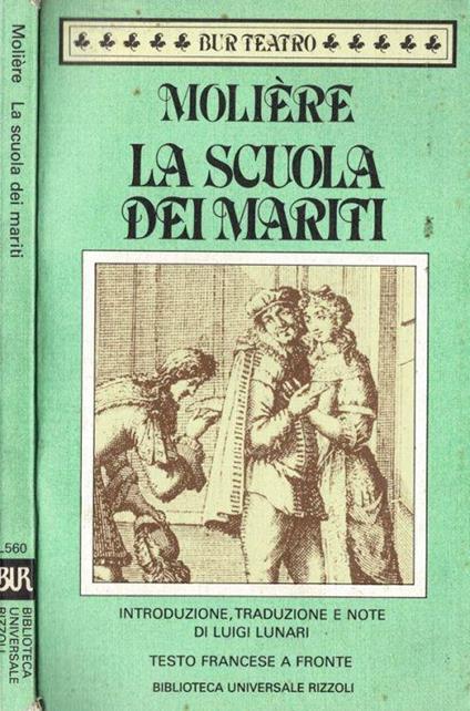 La scuola dei mariti - Molière - copertina