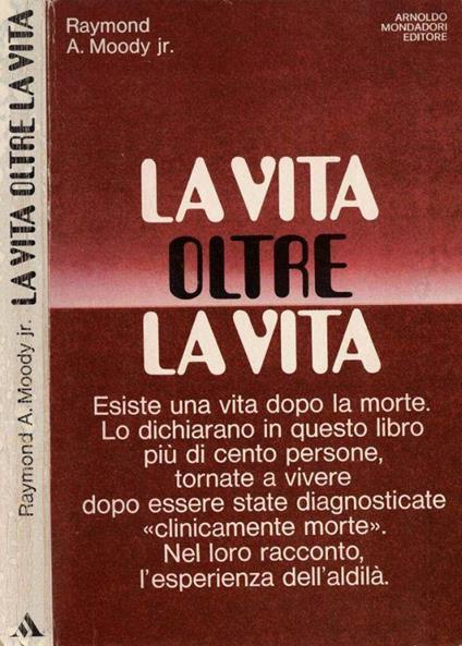 La vita oltre la vita - Raymond A. jr. Moody - copertina