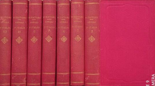 Annali d’Italia dal principio dell’era volgare sino all’anno 1750 - Lodovico Antonio Muratori - copertina