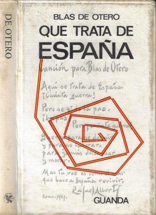Que trata de Espana - Blas de Otero - copertina