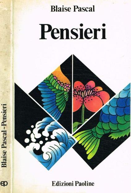 Pensieri - Blaise Pascal - copertina