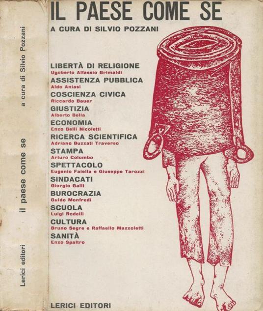 Il paese come se - Silvio Pozzani - copertina