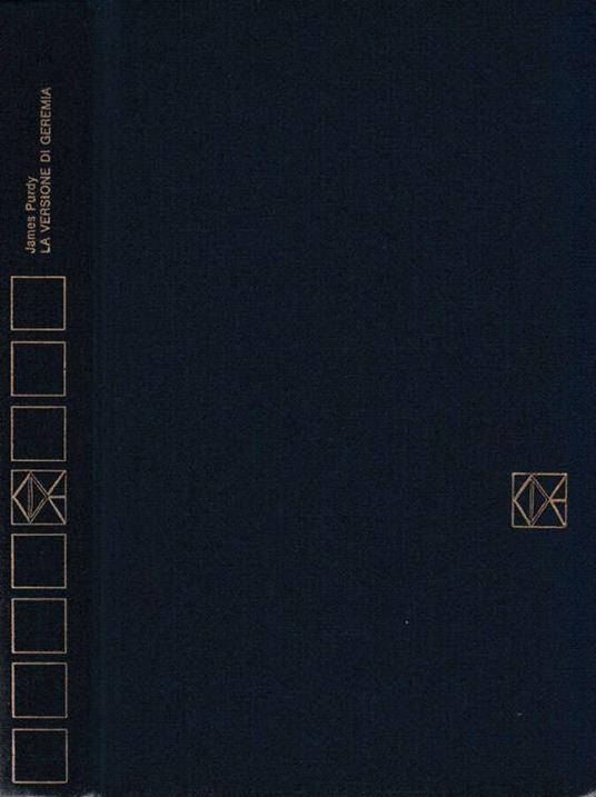 La versione di Geremia - James Purdy - copertina