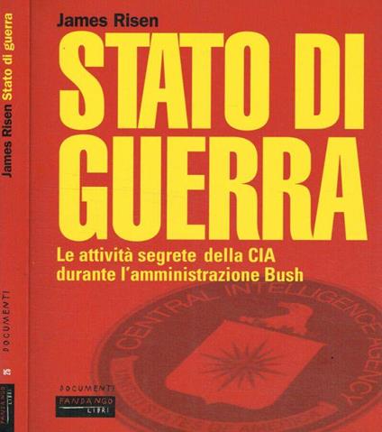 Stato di guerra - James Risen - copertina
