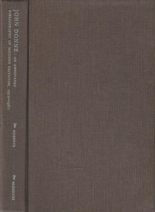 John Donne - John Roberts - copertina