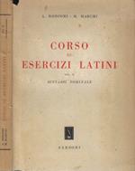 Corso di esercizi latini Vol. II- Sintassi nominale