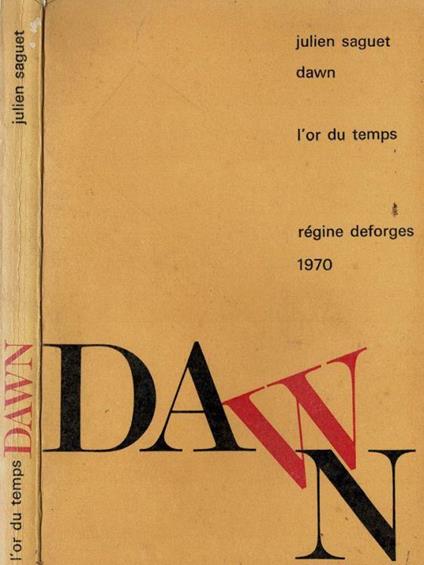 Dawn - Julien Saguet - copertina