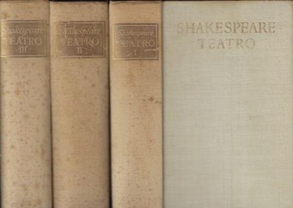Teatro - William Shakespeare - copertina