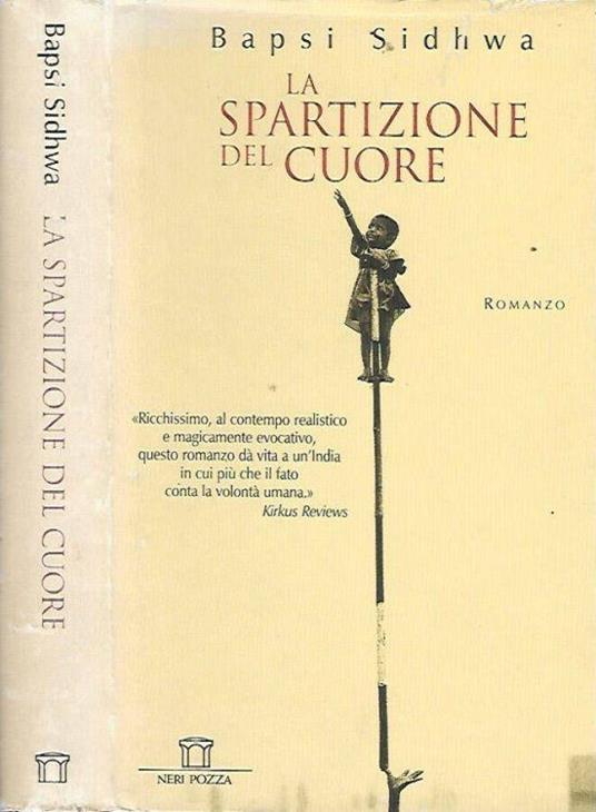 La spartizione del cuore - Bapsi Sidhwa - copertina