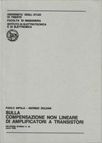 Sulla compensazione non lineare di amplificatori a transistori