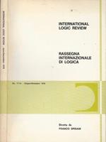 International Logic Review - Rassegna Internazionale di Logica, vol X, nn. 17-18. giugno-dicembre 1978