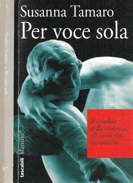 Per voce sola - Susanna Tamaro - copertina
