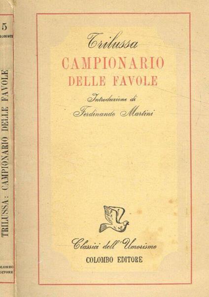 Campionario delle favole - Trilussa - copertina