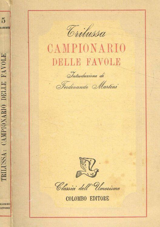 Campionario delle favole - Trilussa - copertina