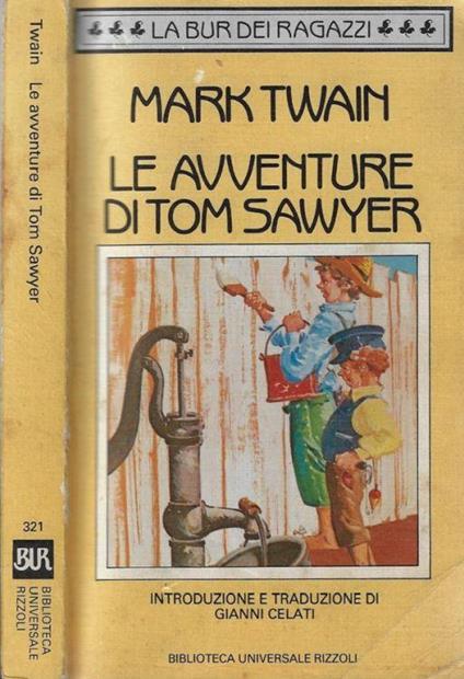 Le avventure di Tom Sawyer - Mark Twain - copertina